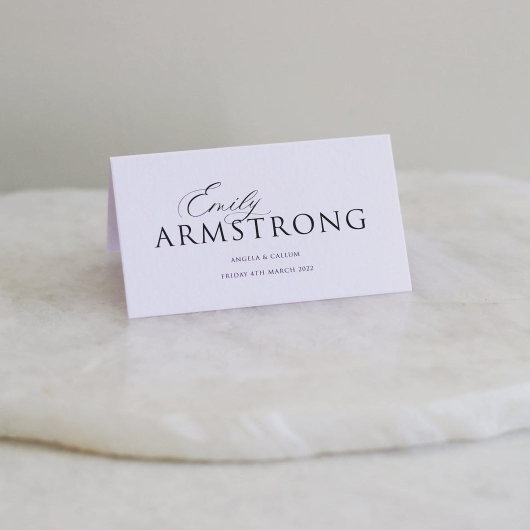 Modern Place Cards