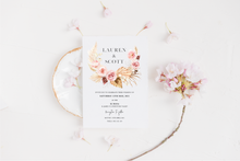 Load image into Gallery viewer, Boho Bloom Bridal Shower Invitation
