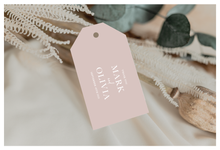 Load image into Gallery viewer, Minimalist Wedding Favour Tags
