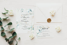 Load image into Gallery viewer, Eucalyptus Wedding Invitations
